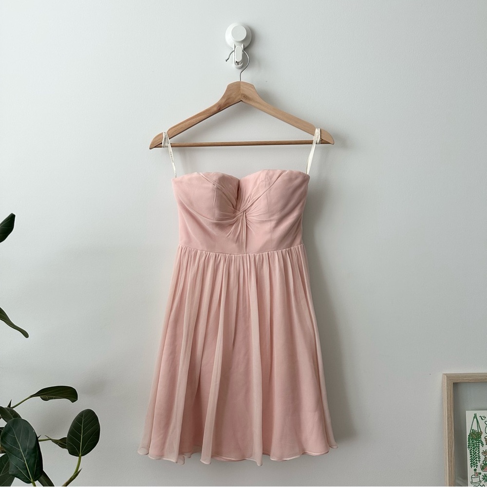 IVY & ASTER | Pink strapless mini dress